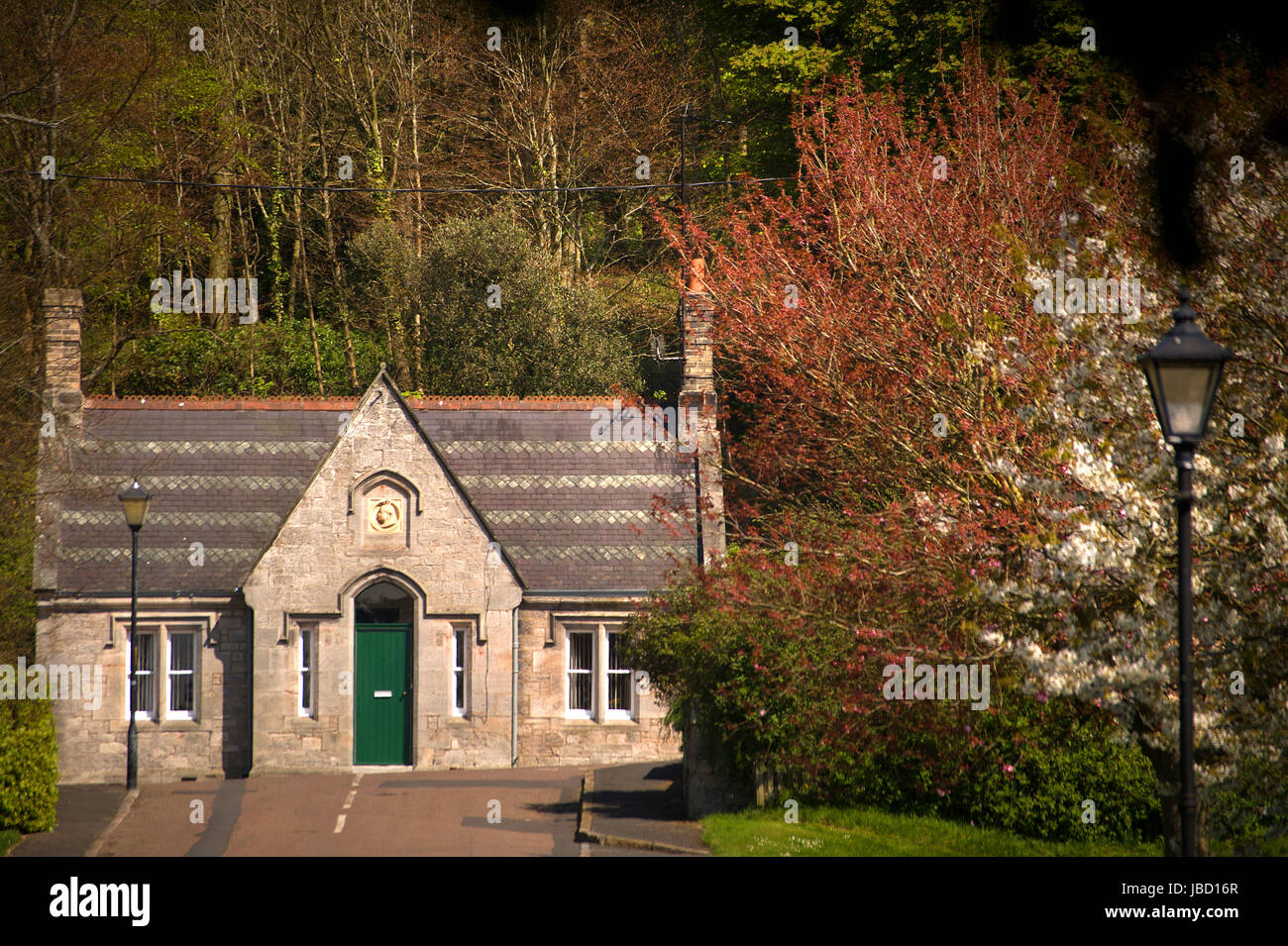 Ford village, Northumberland Stock Photo Alamy