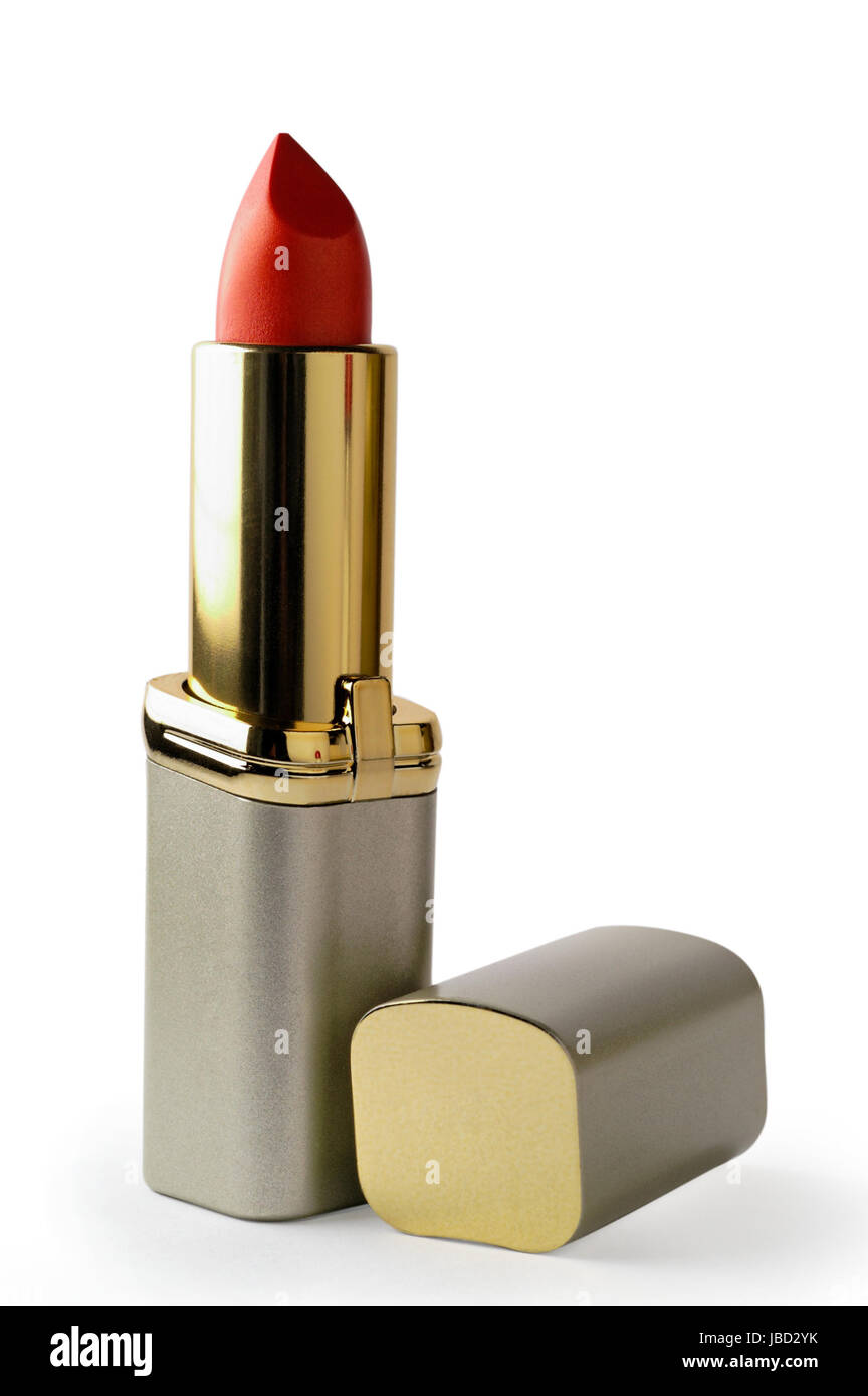 Lipstick with clipping path Stock Photo