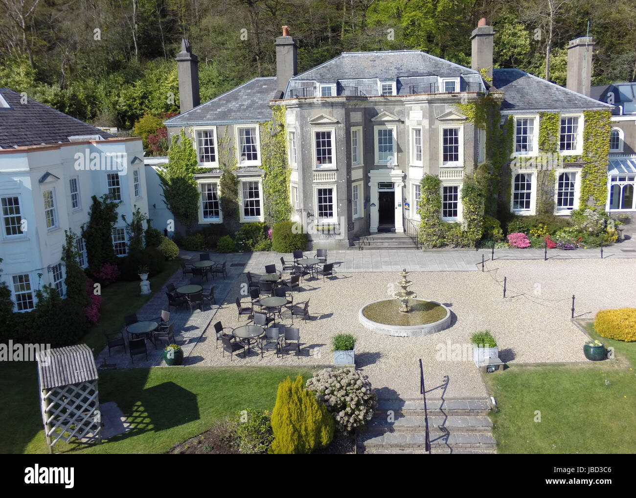 The New House Hotel on Caerphilly Mountain, Cardiff Stock Photo Alamy