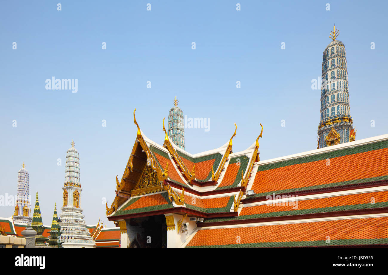 Grand palace in Bangkok Stock Photo - Alamy
