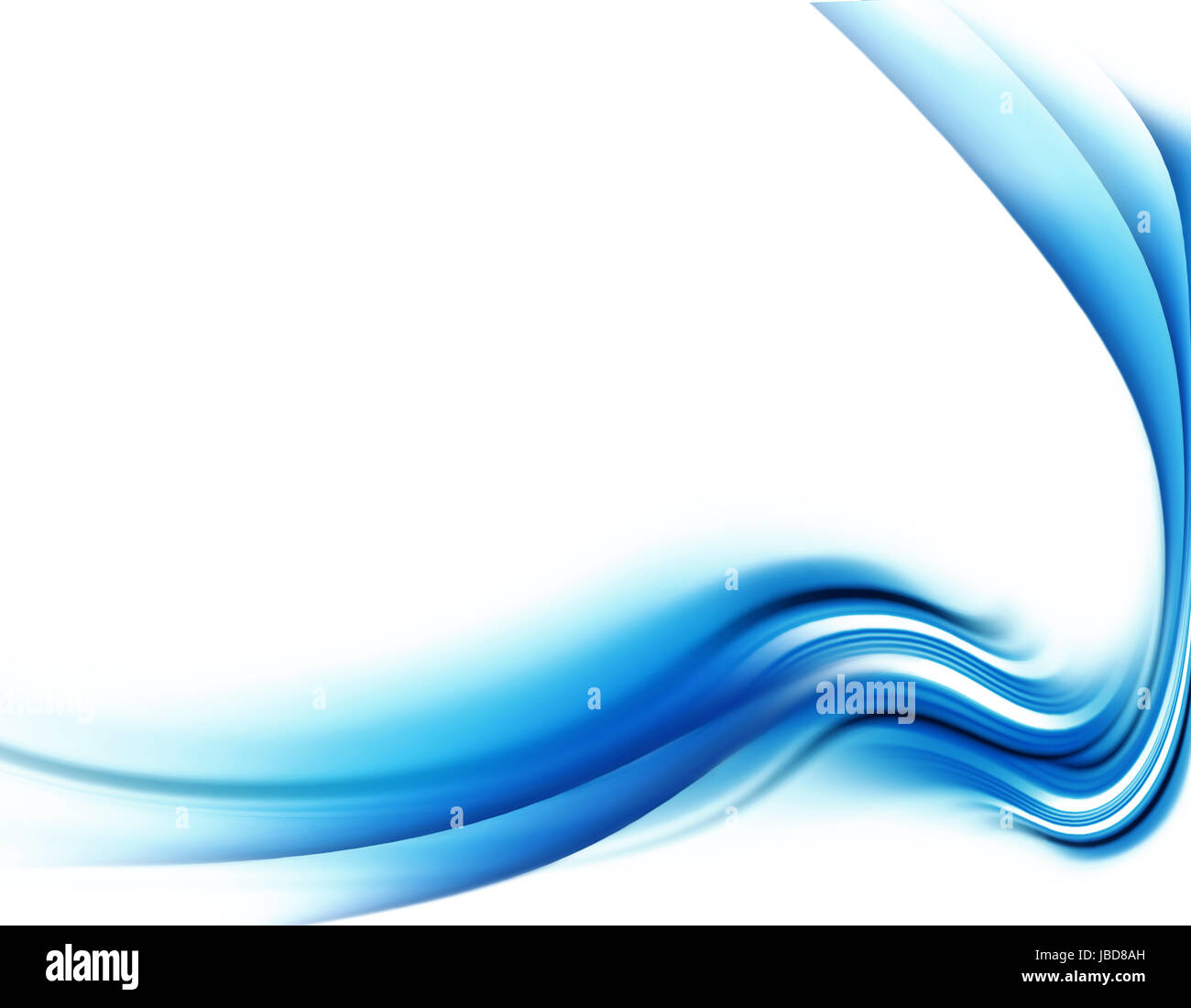 Abstract modern background with blue waves Stock Photo - Alamy