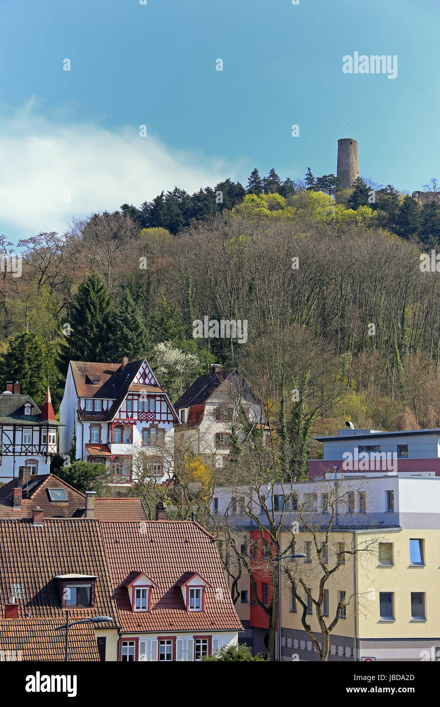 burgruine windeck about weinheim Stock Photo - Alamy