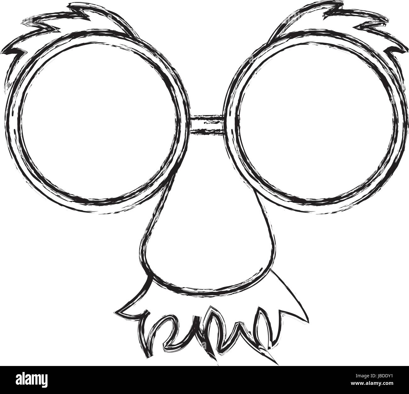 sketch draw party mask cartoon Stock Vector Image & Art Alamy