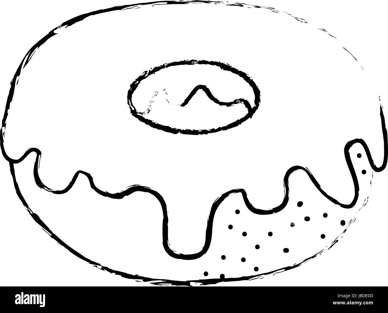 Clip art donut Black and White Stock Photos & Images - Alamy