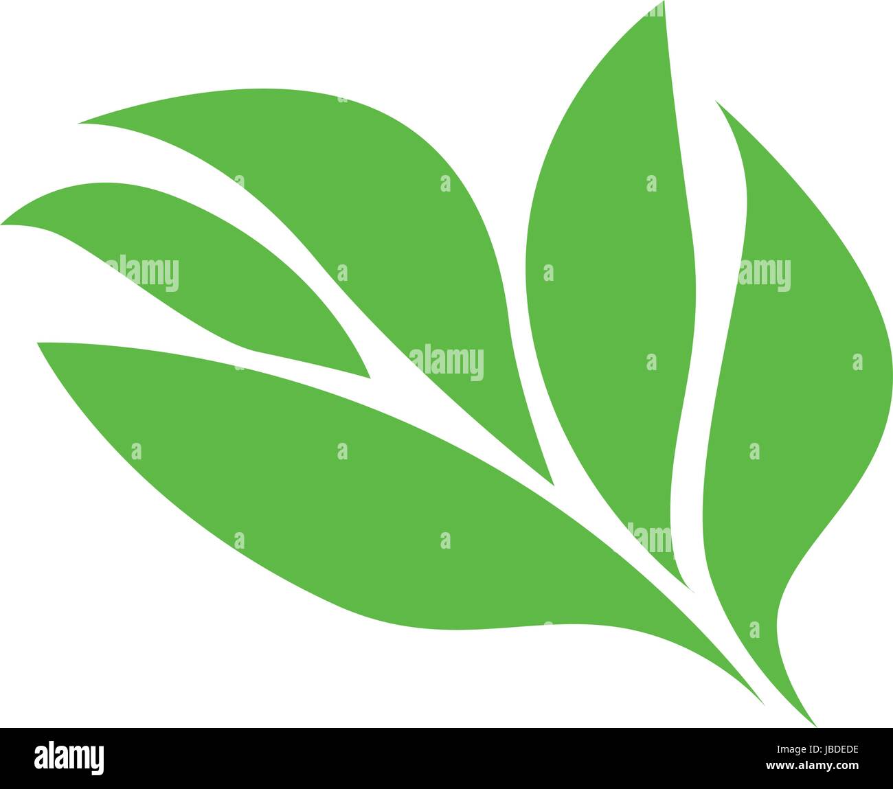 leaves icon image Stock Vector Image & Art - Alamy