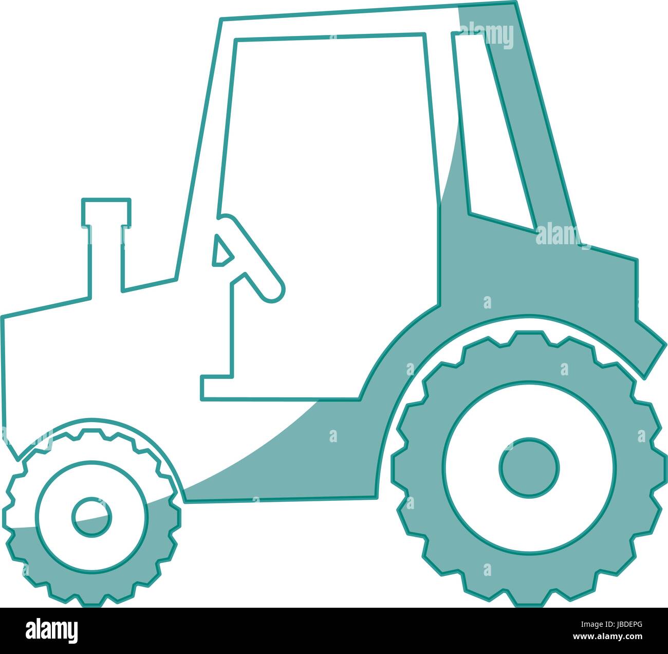 tractor vehicle icon Stock Vector Image & Art - Alamy