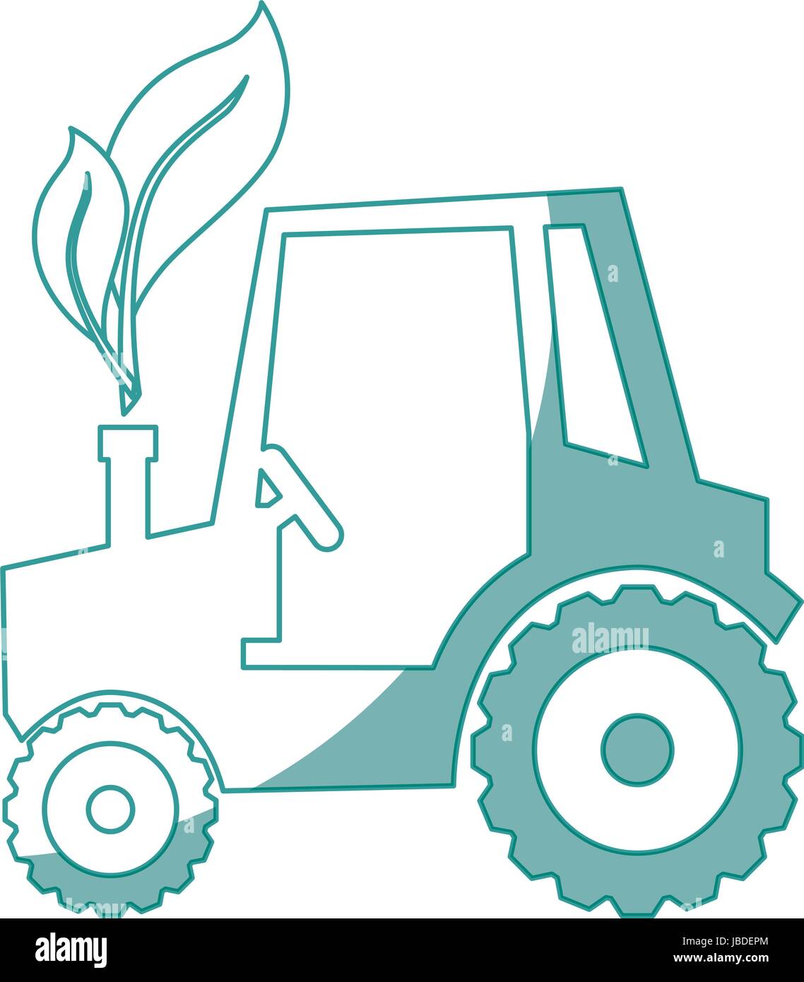 tractor vehicle icon Stock Vector Image & Art - Alamy
