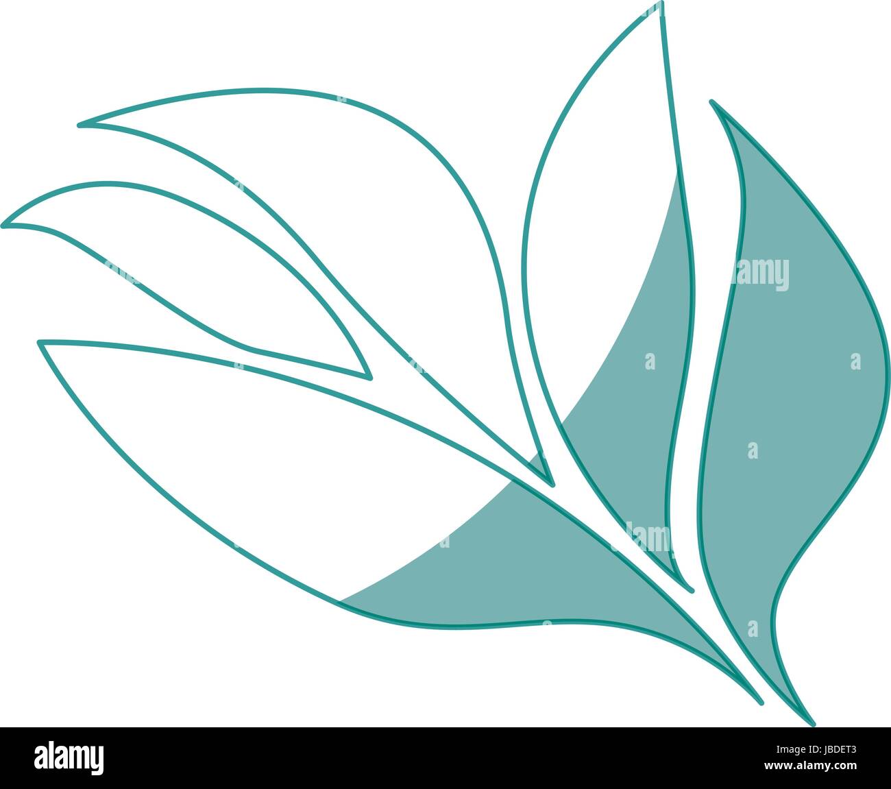 leaves icon image Stock Vector Image & Art - Alamy
