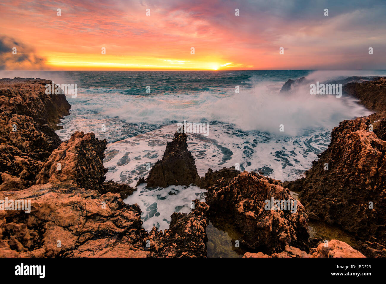 Quobba Coastline, Western Australia Stock Photo