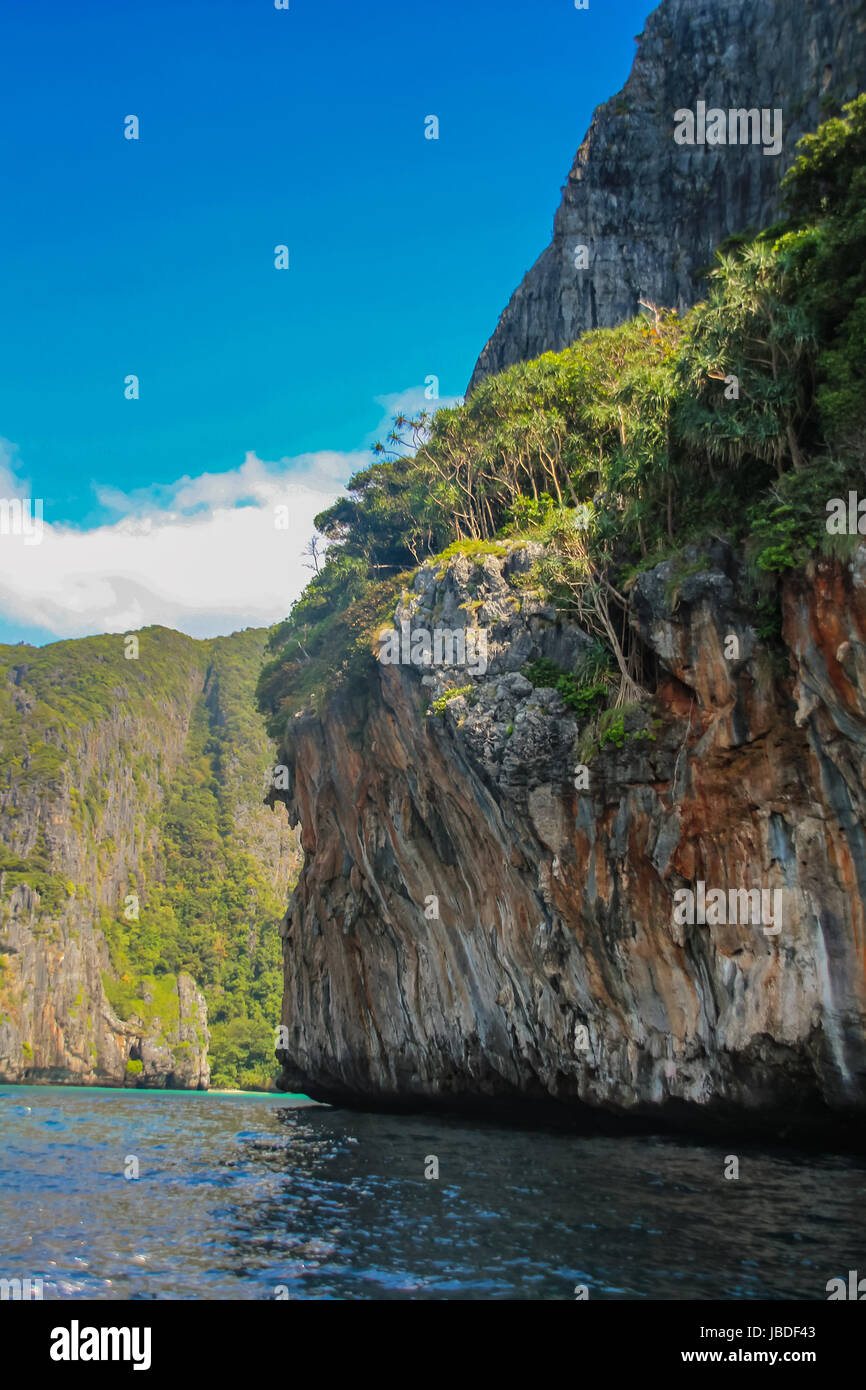 Ko Phi Phi Lee islands in the Southern Thailand Stock Photo