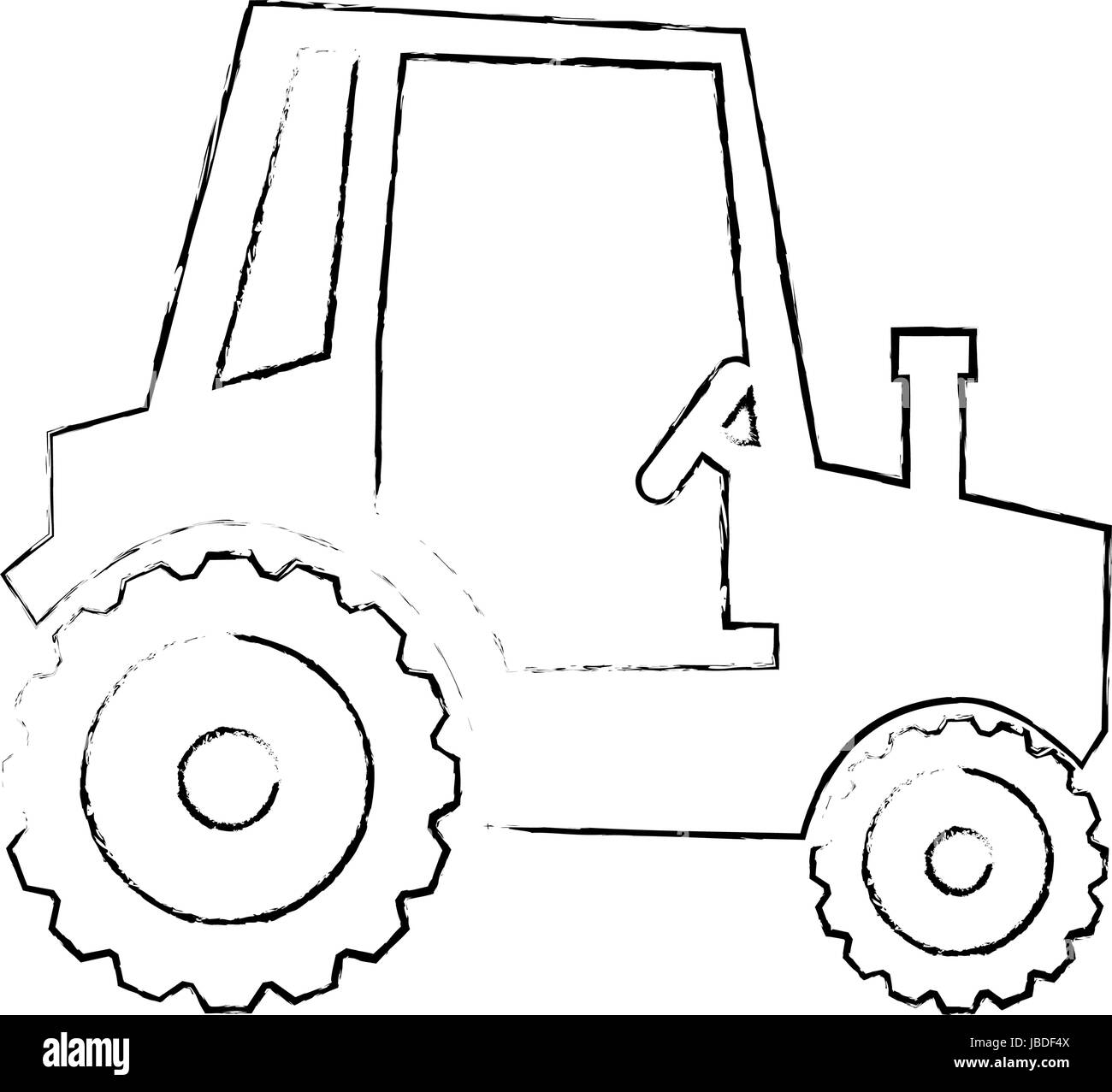 tractor vehicle icon Stock Vector Image & Art - Alamy