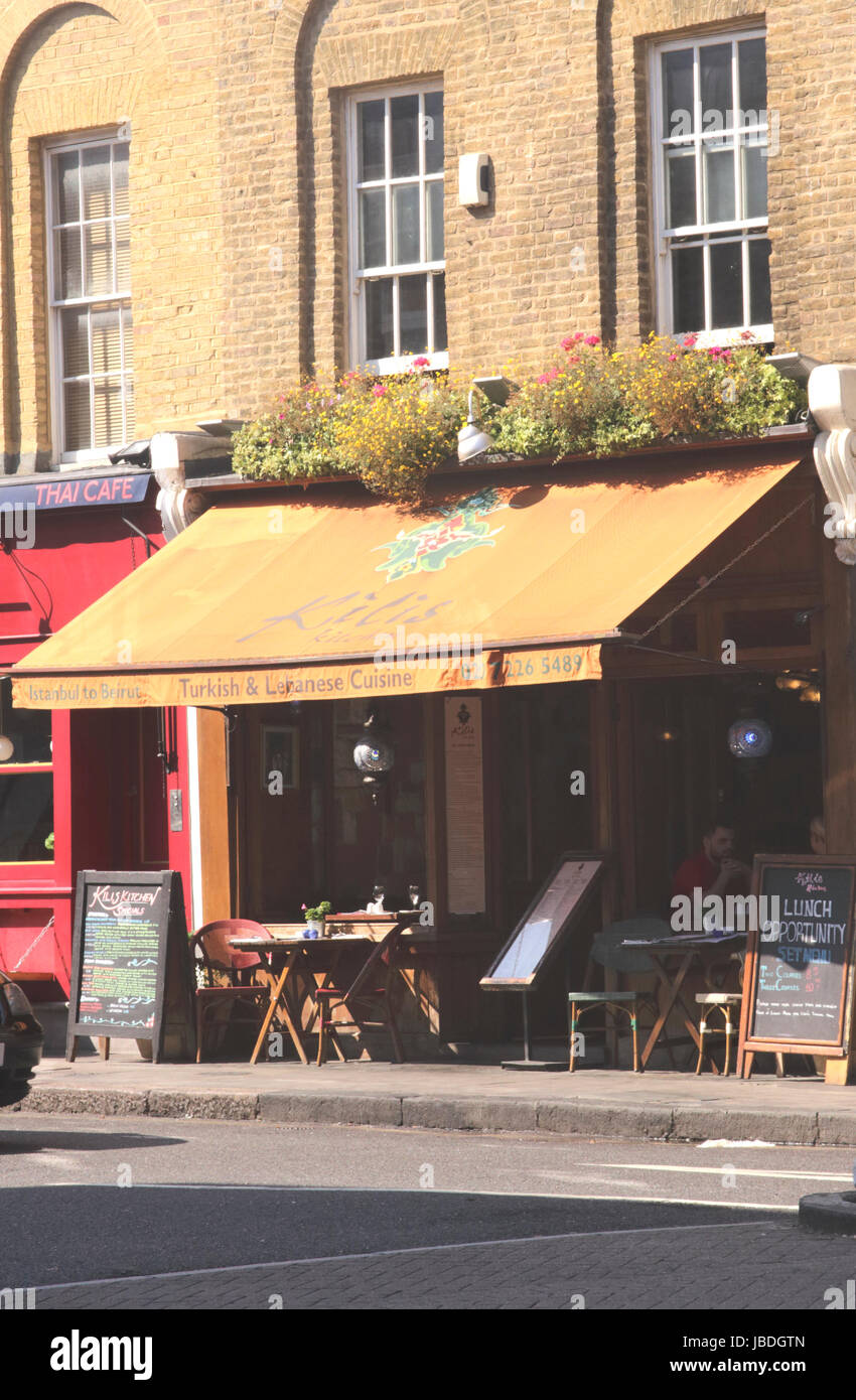 Kilis kitchen bistro Turkish and Lebanese Cuisine Islington London