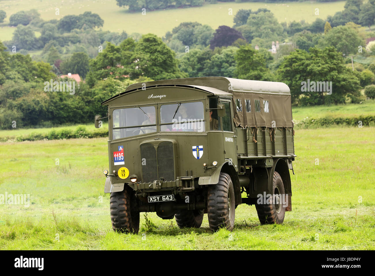 10th june 2017 - War and peace show at Wraxall in North Somerset.Engalnd. Stock Photo