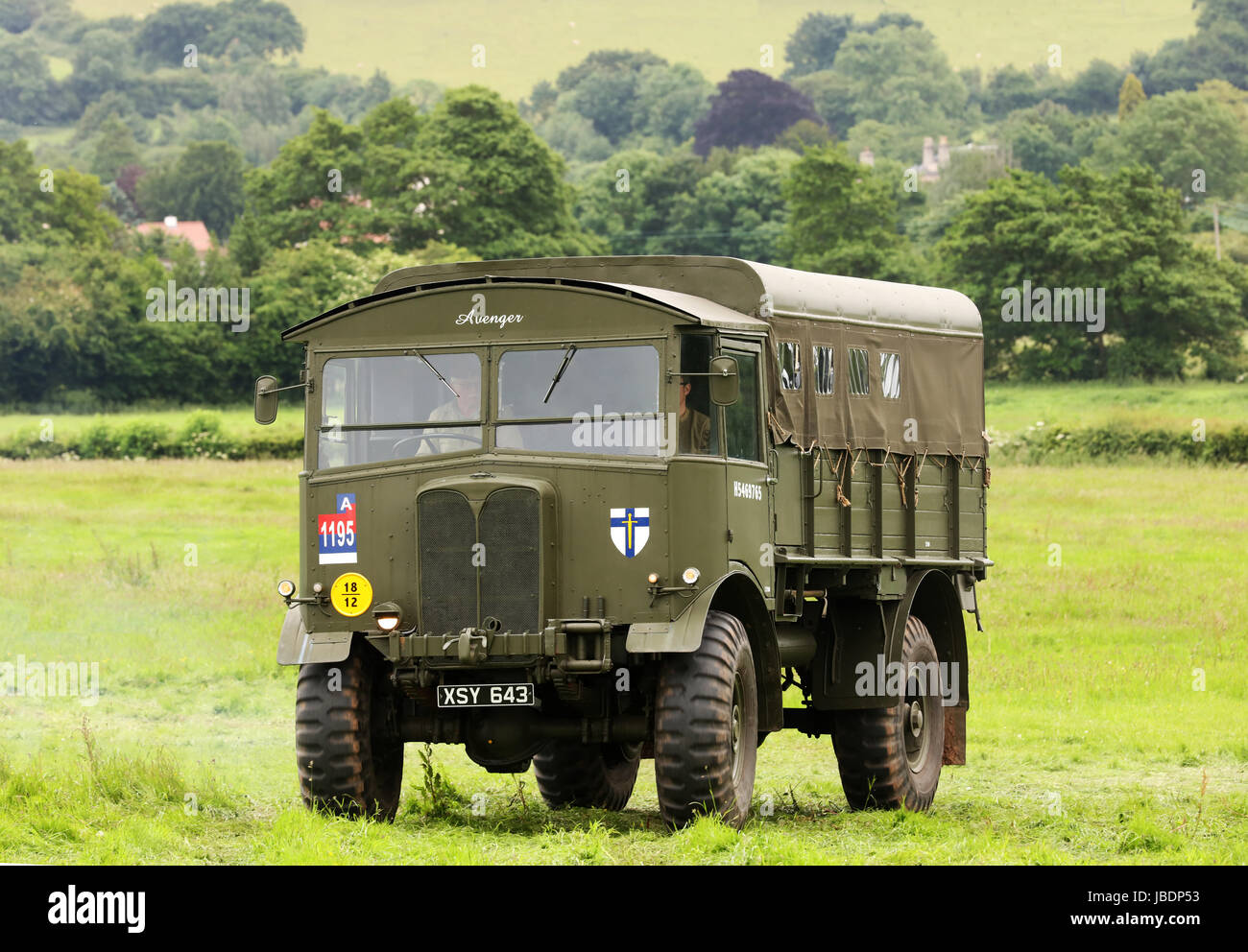 10th June 2017 - War and peace show at Wraxall in North Somerset. England. Stock Photo