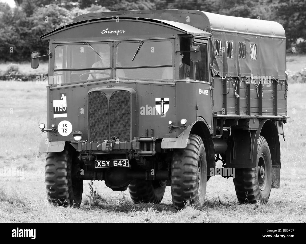 10th june 2017 - War and peace show at Wraxall in North Somerset.Engalnd. Stock Photo