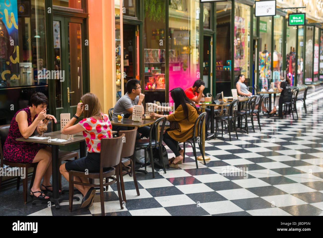 Melbourne Cafe Centre Place High Resolution Stock Photography And Images Alamy