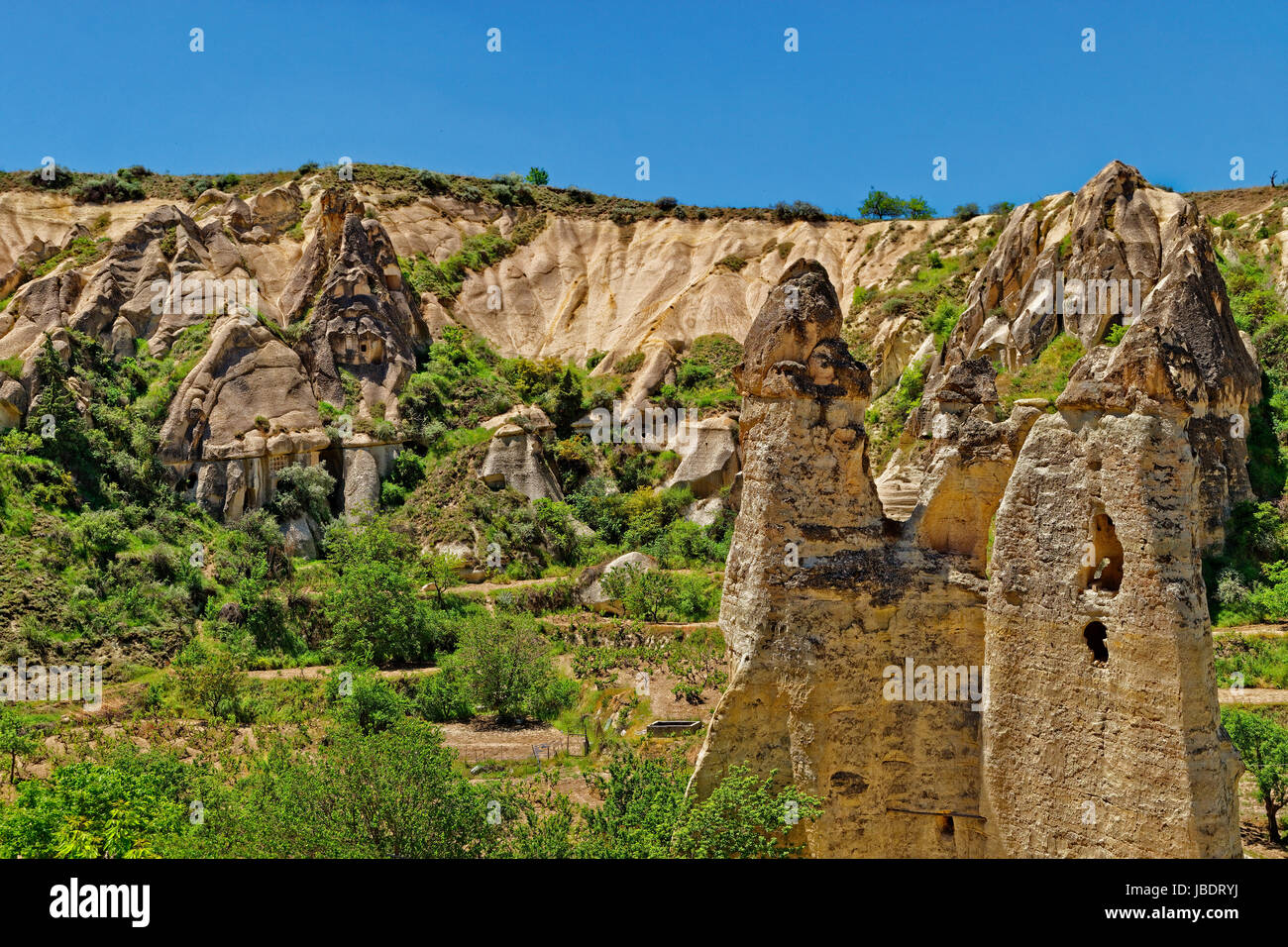 Goreme National Park, Cappadocia, Turkey Stock Photo
