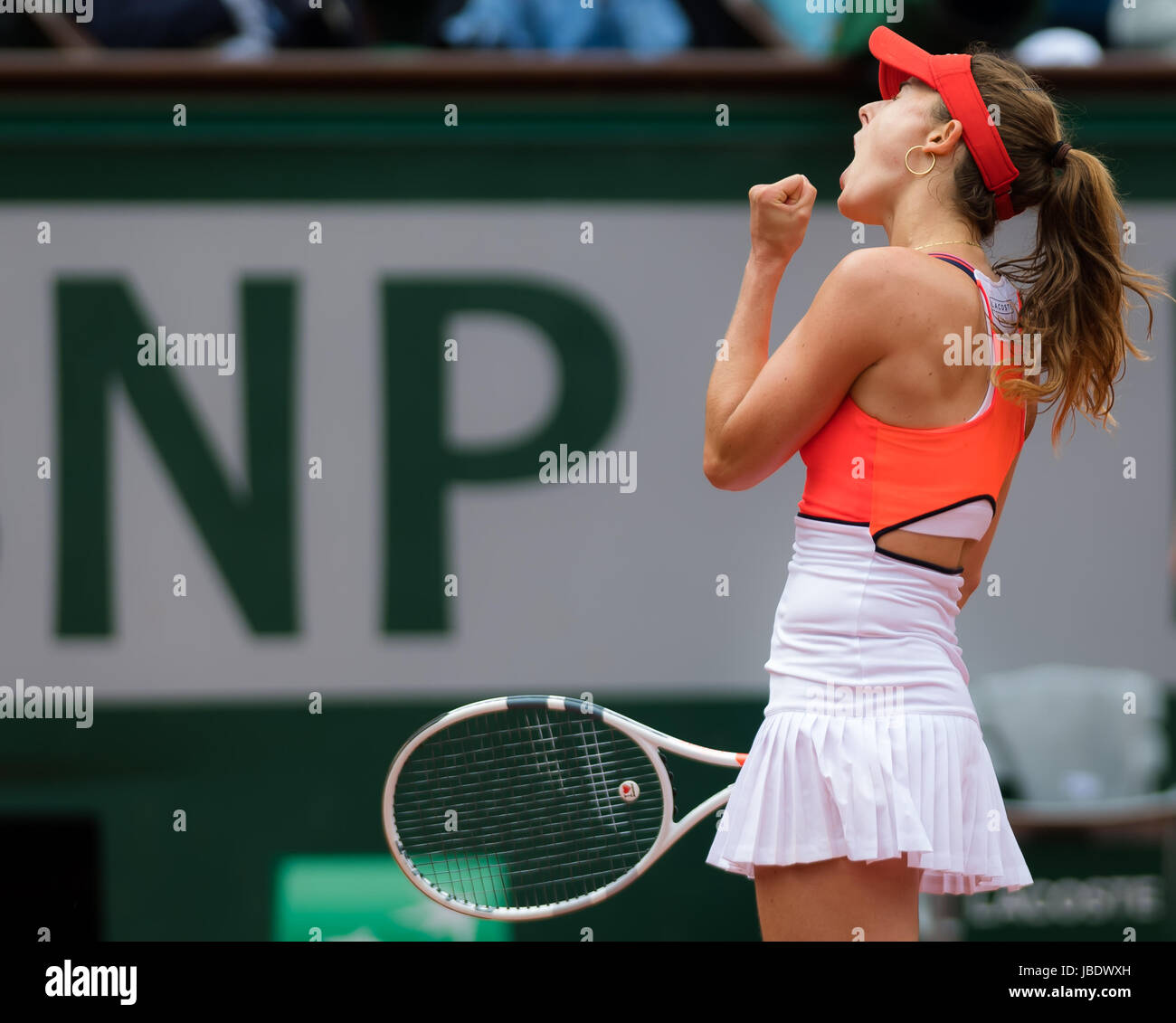 PARIS, FRANCE JUNE 3 Alize at the 2017 Roland Garros Grand