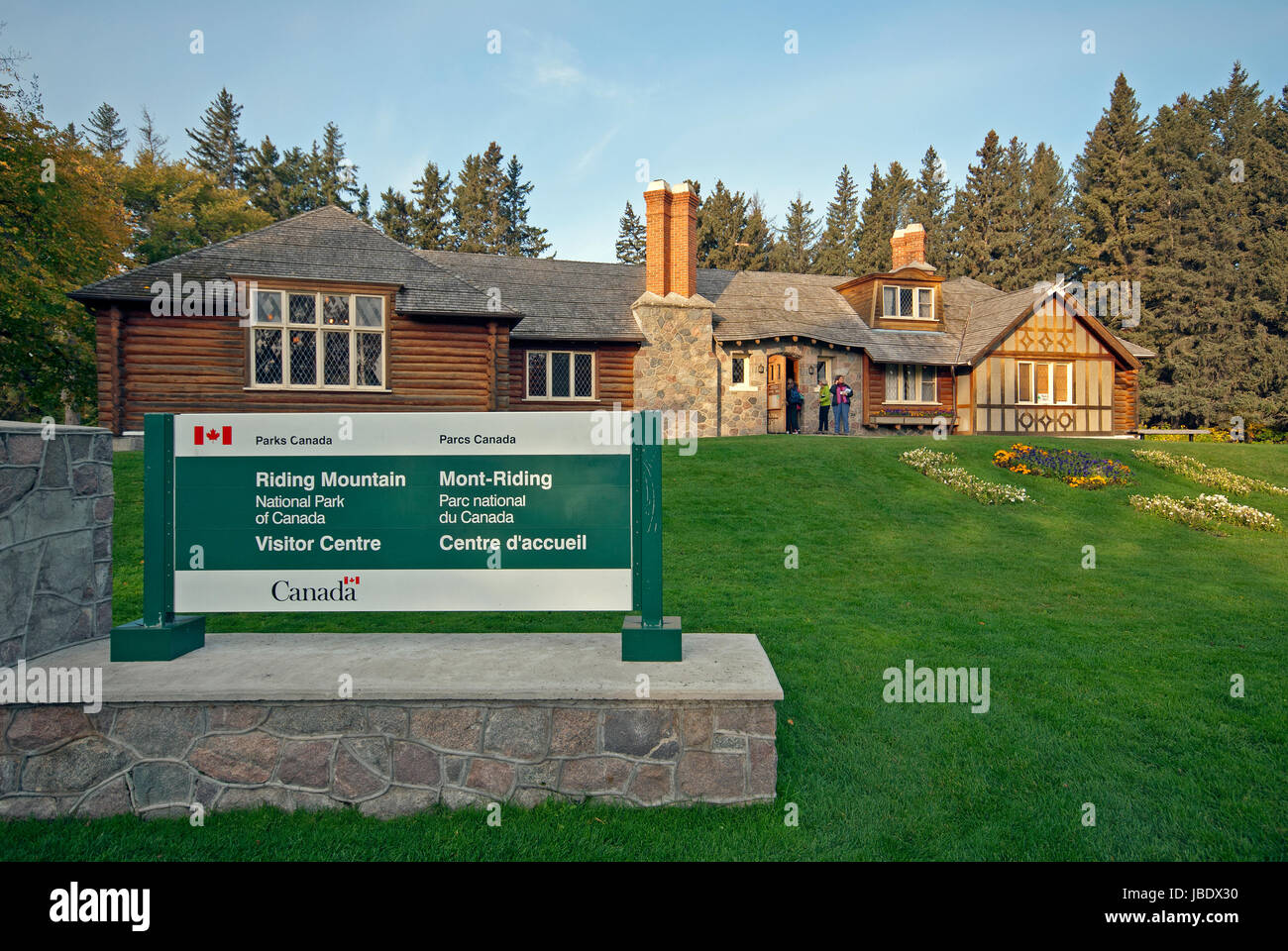 Visitor centre in Wasagaming, Riding Mountain National Park, Manitoba