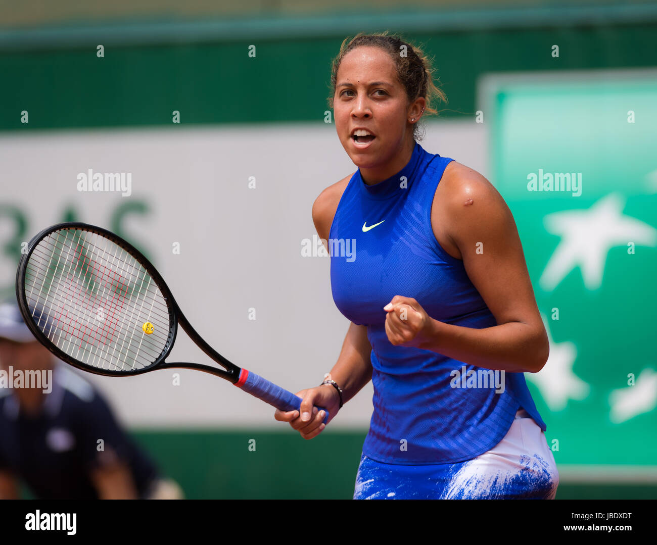PARIS, FRANCE - MAY 30 : Madison Keys at the 2017 Roland Garros Grand