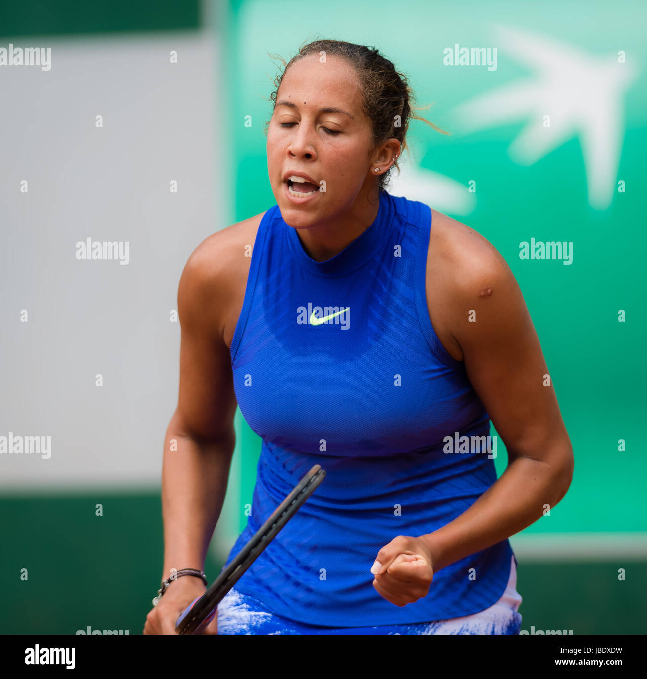 PARIS, FRANCE - MAY 30 : Madison Keys at the 2017 Roland Garros Grand