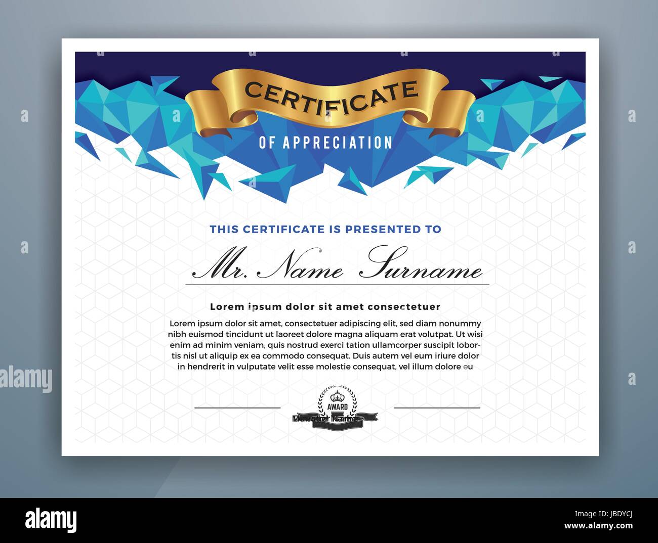 Multipurpose Modern Professional Certificate Template Design for Print ...