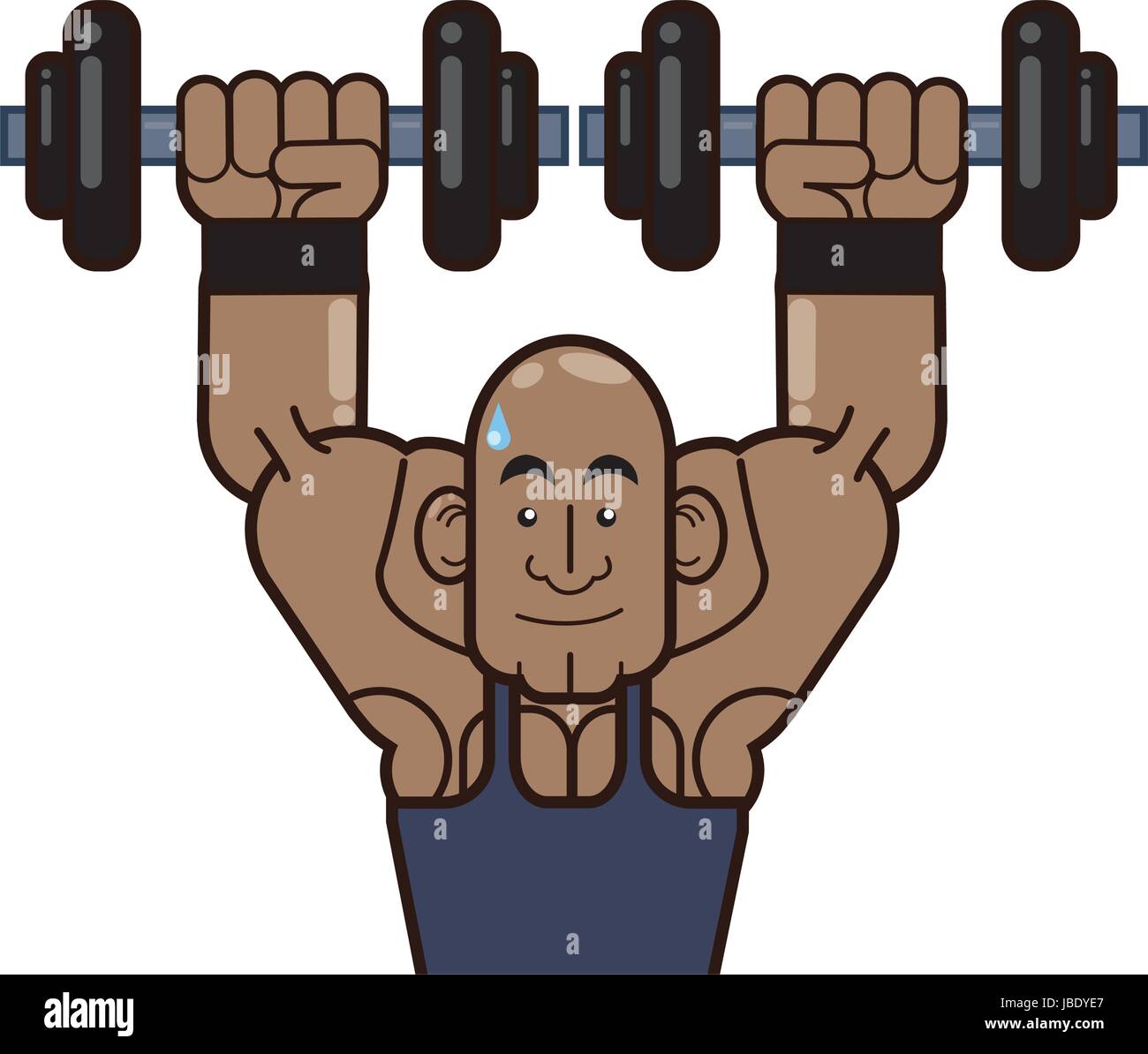 Body building and gym cartoon Stock Vector Image & Art - Alamy