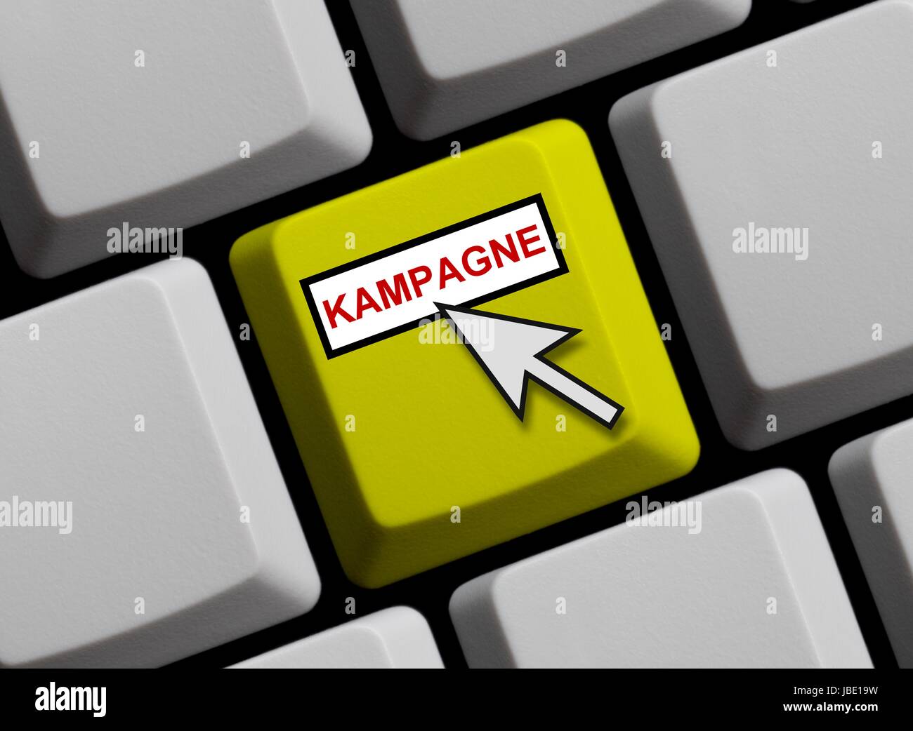 campaign online Stock Photo
