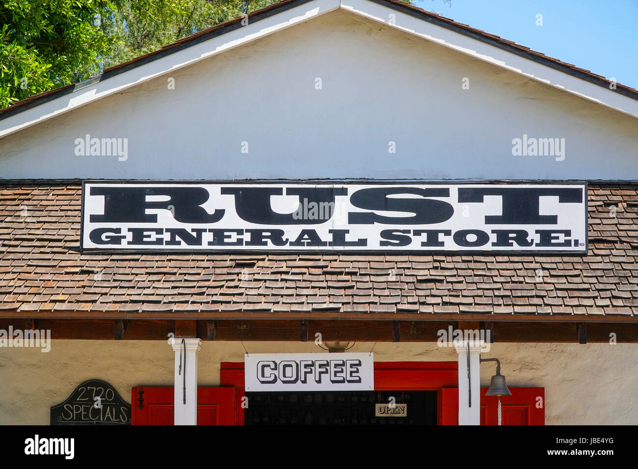 Rust General Store in San Diego Old Town - SAN DIEGO - CALIFORNIA Stock ...