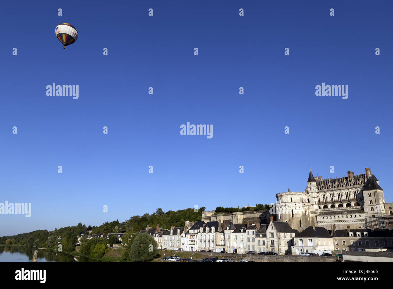 Chateaux of the Loire, Royal Castle of Amboise, Centre-Val De Loire, France Stock Photo