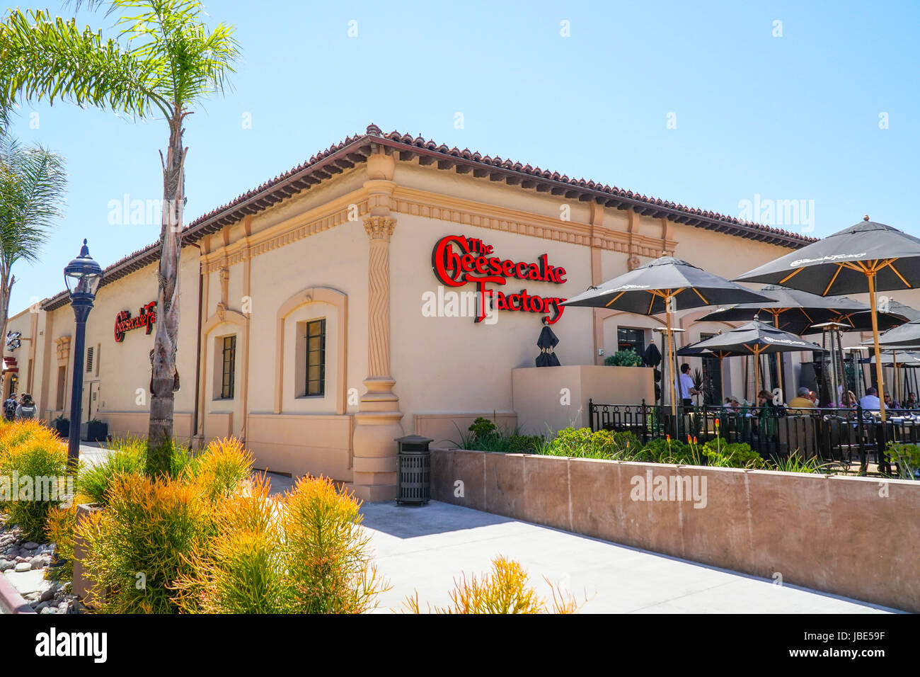 Cheesecake factory in San Diego - SAN DIEGO - CALIFORNIA Stock