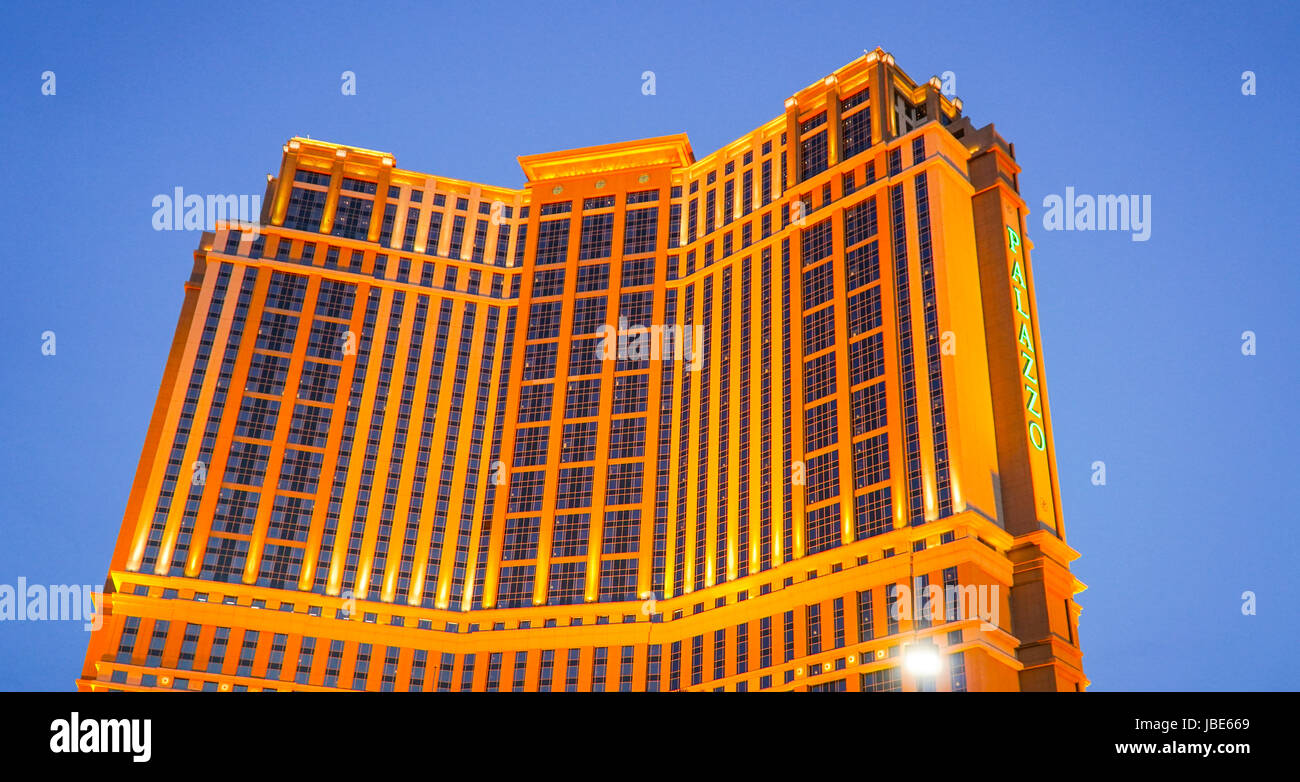 Palazzo las vegas view hi-res stock photography and images - Alamy