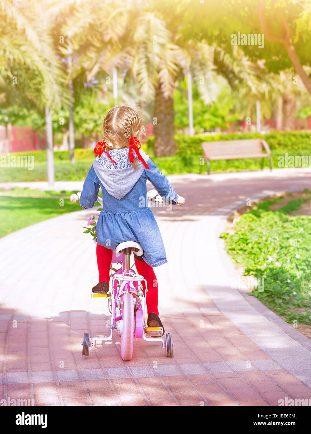 Girl on back of bike sales