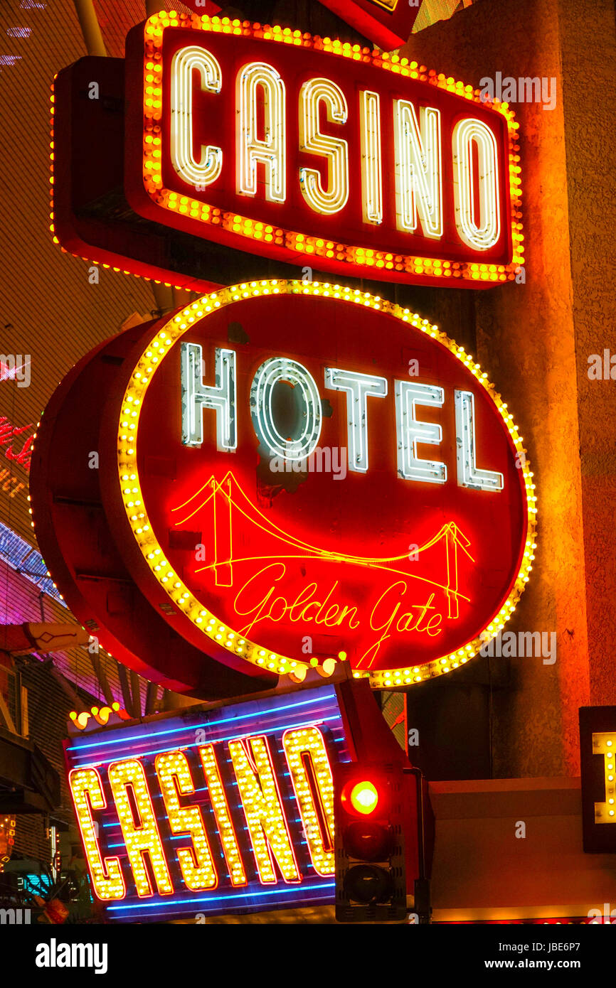 Golden Gate Hotel and Casino in Downtown Las Vegas LAS VEGAS NEVADA