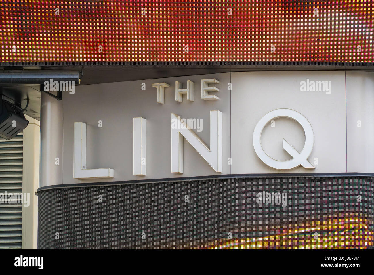 The LinQ Hotel in Las Vegas - LAS VEGAS - NEVADA Stock Photo