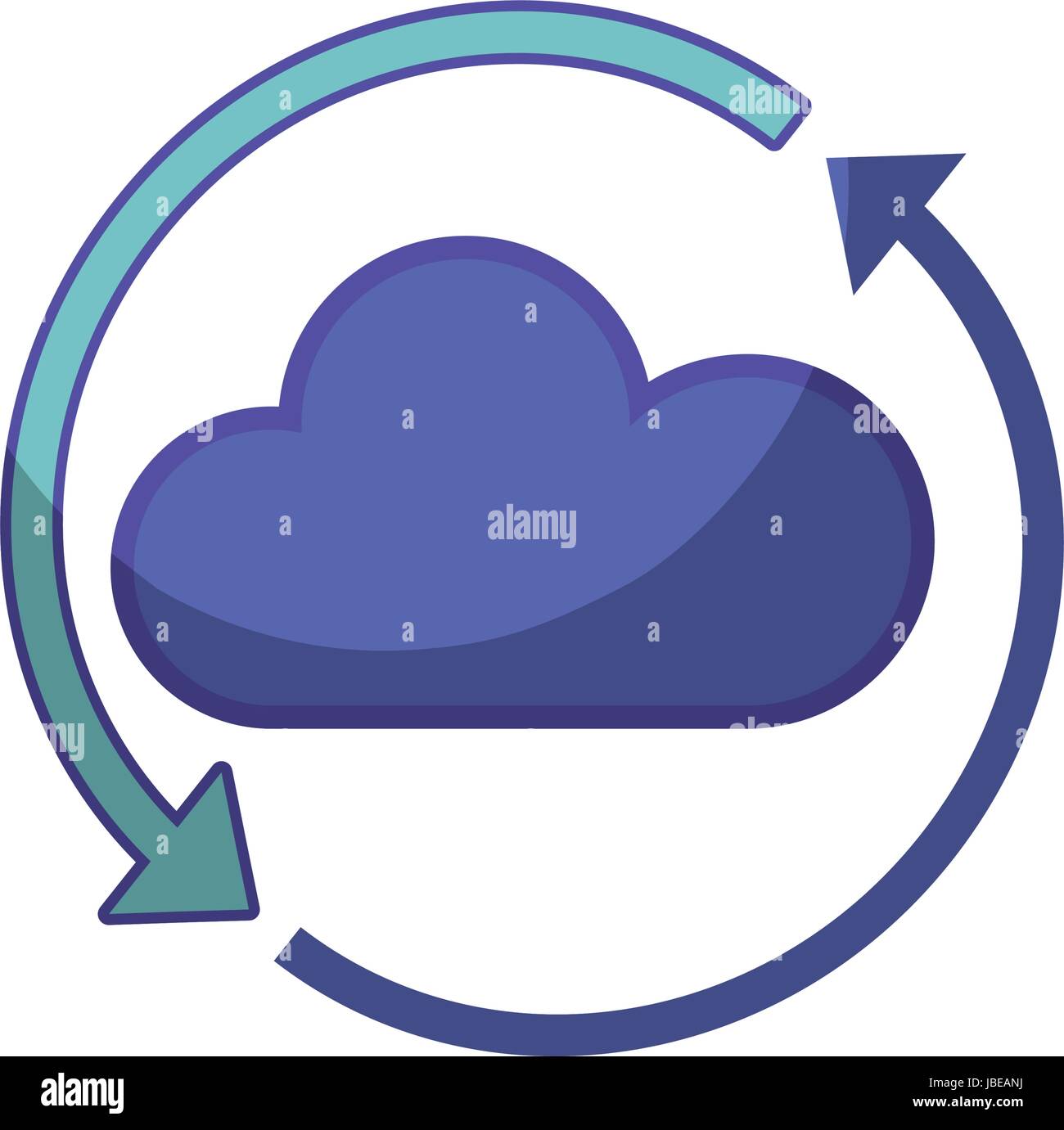 nice cloud weather with arrows around Stock Vector Image & Art - Alamy