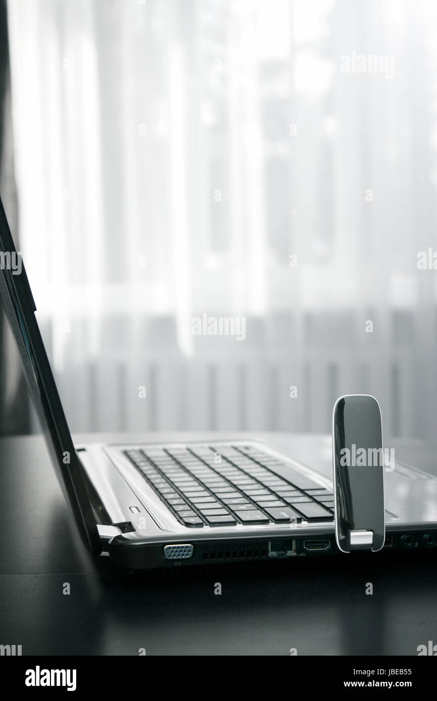 Broadband access hires stock photography