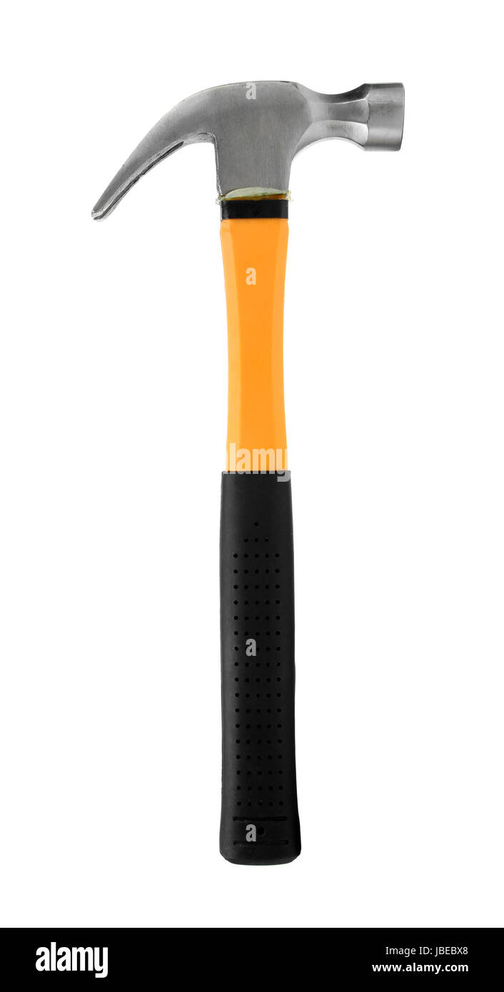yellow hammer isolated on white background Stock Photo Alamy