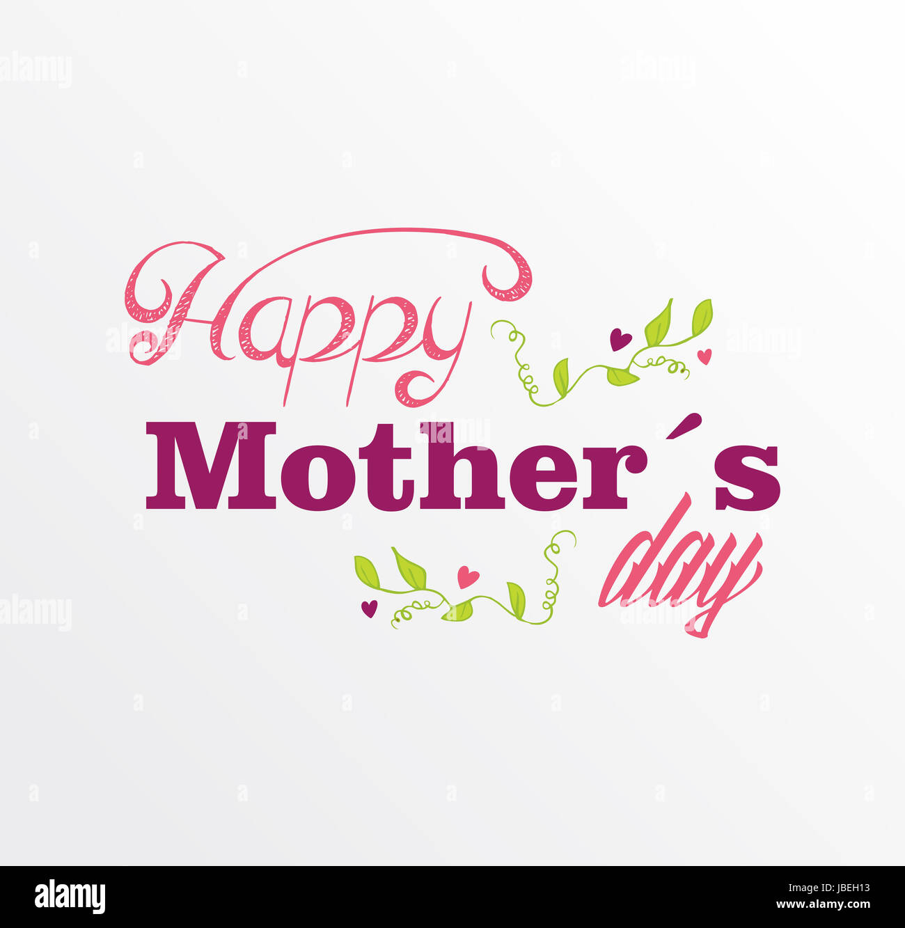 Retro happy mothers day typography greeting card background. Vector ...