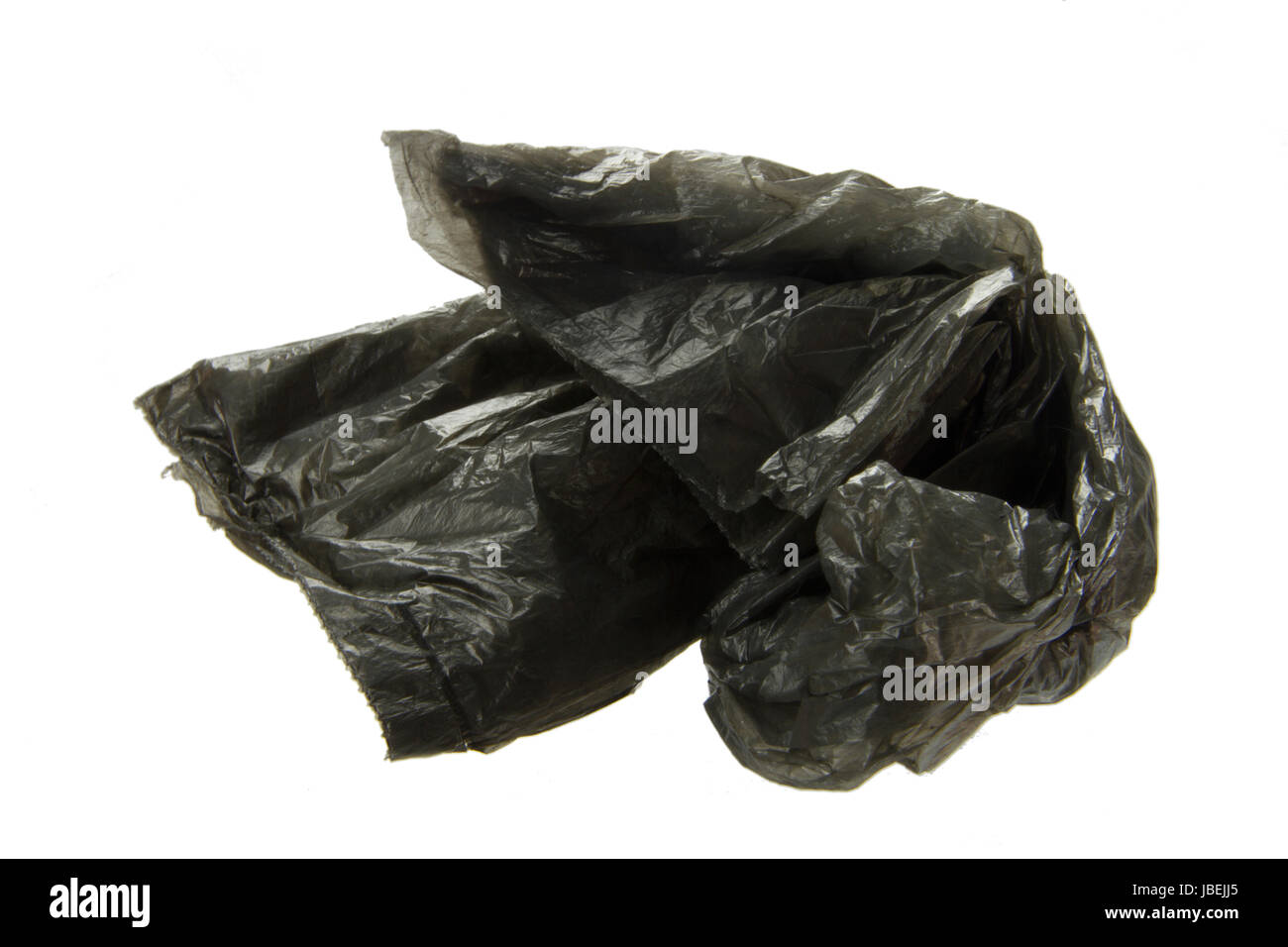 plastic garbage bag isolated on the white background Stock Photo - Alamy