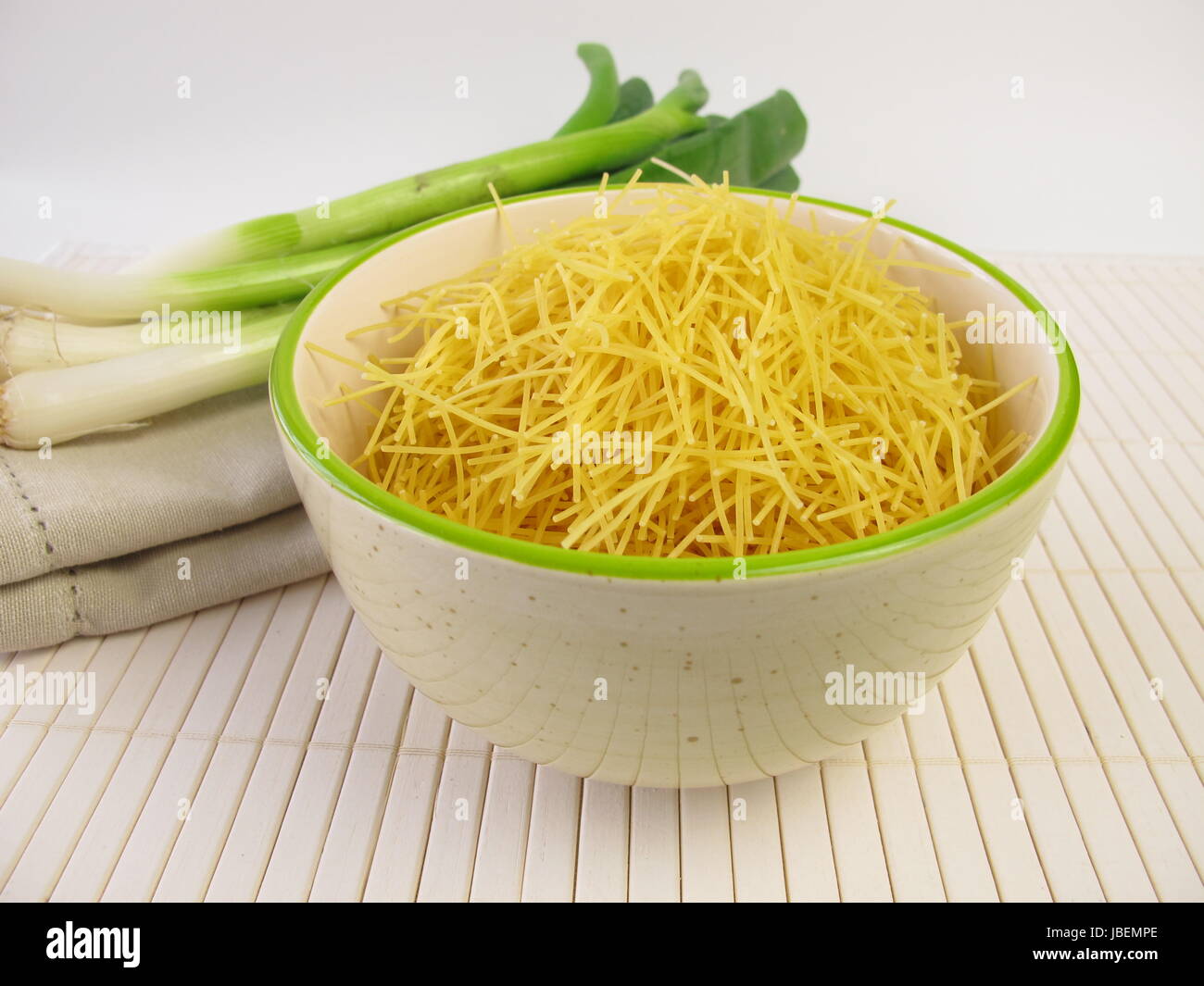 ingredients pasta Stock Photo