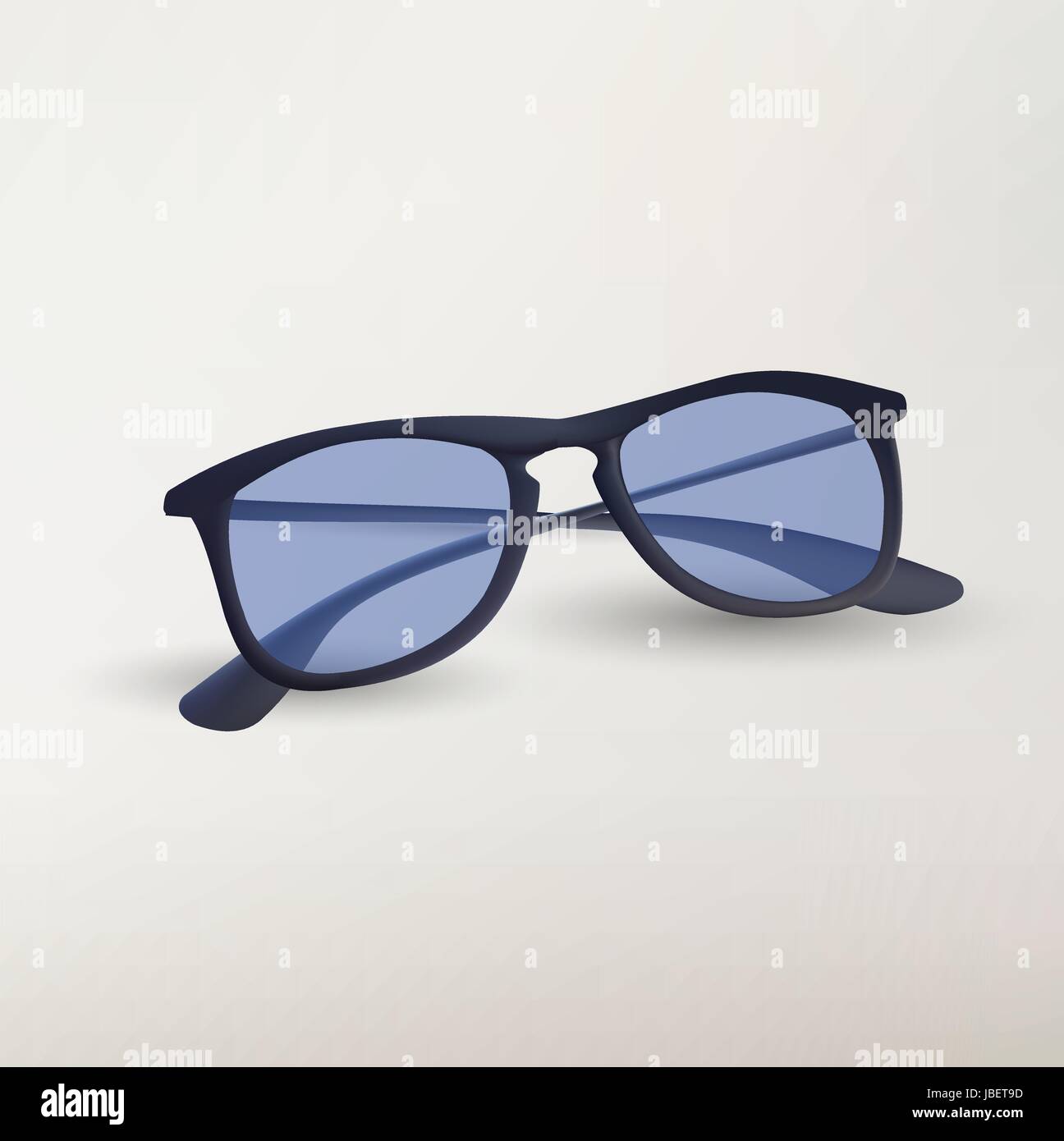 Illustration of isolated eye glasses on white background Stock Vector ...
