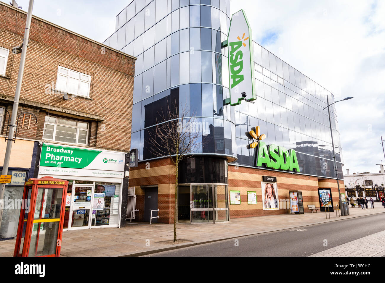 Asda Supermarket London Uk High Resolution Stock Photography and Images