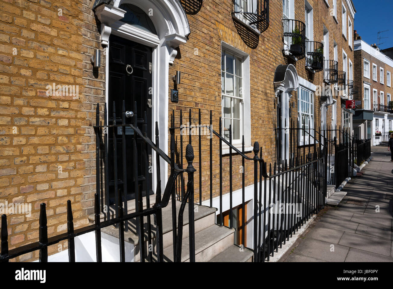 Cadogan Street, Chelsea, London Stock Photo Alamy