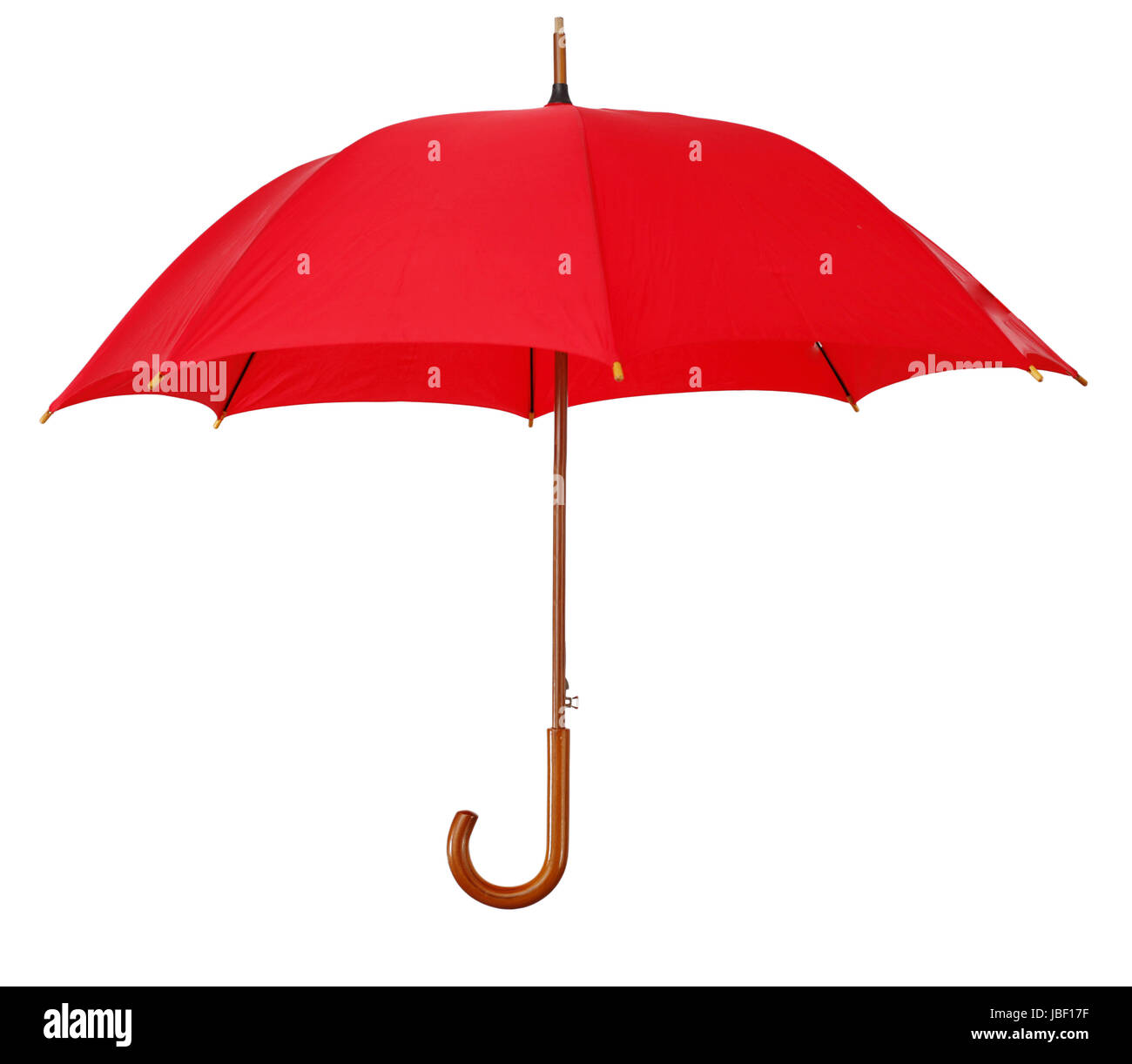 Big umbrella, isolated on white Stock Photo Alamy