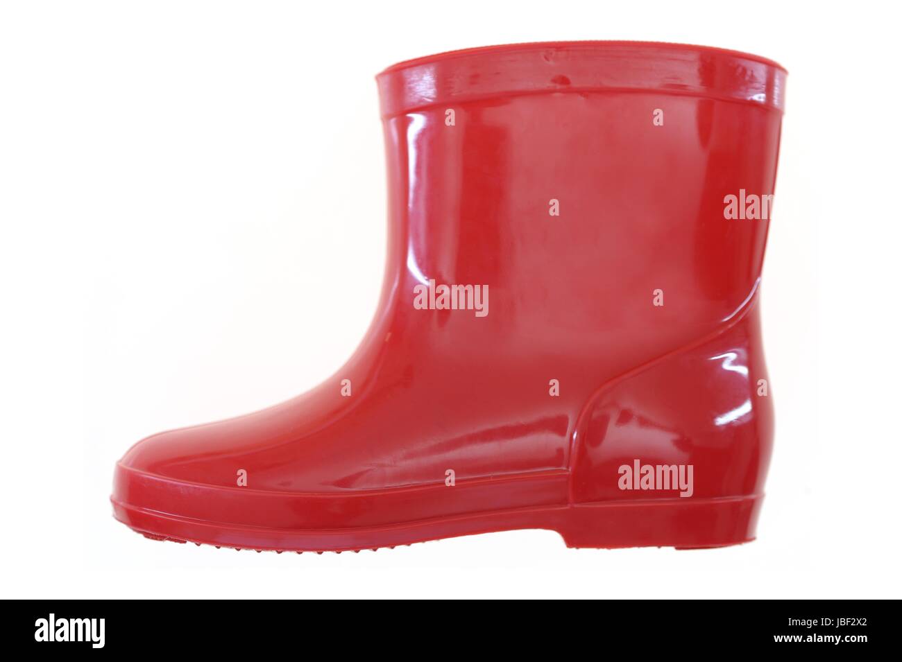 Gum Boots isolated against a white background Stock Photo Alamy