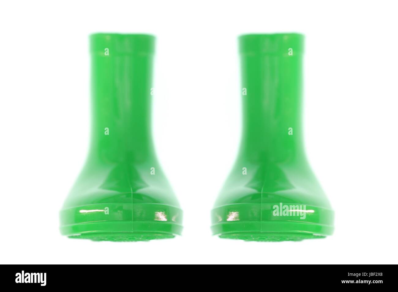 Gum Boots isolated against a white background Stock Photo Alamy