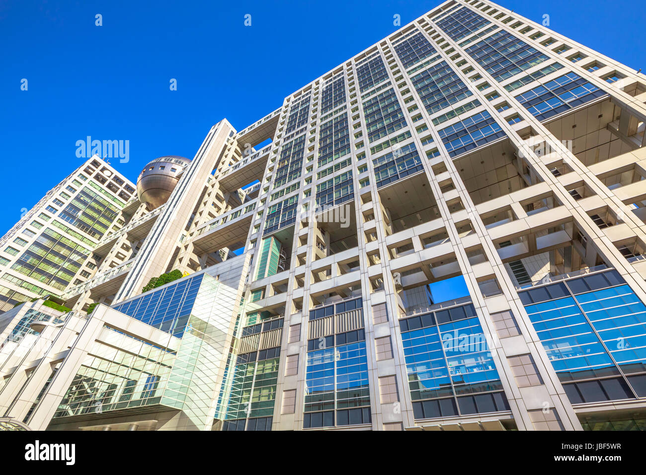 Fuji TV Odaiba Stock Photo