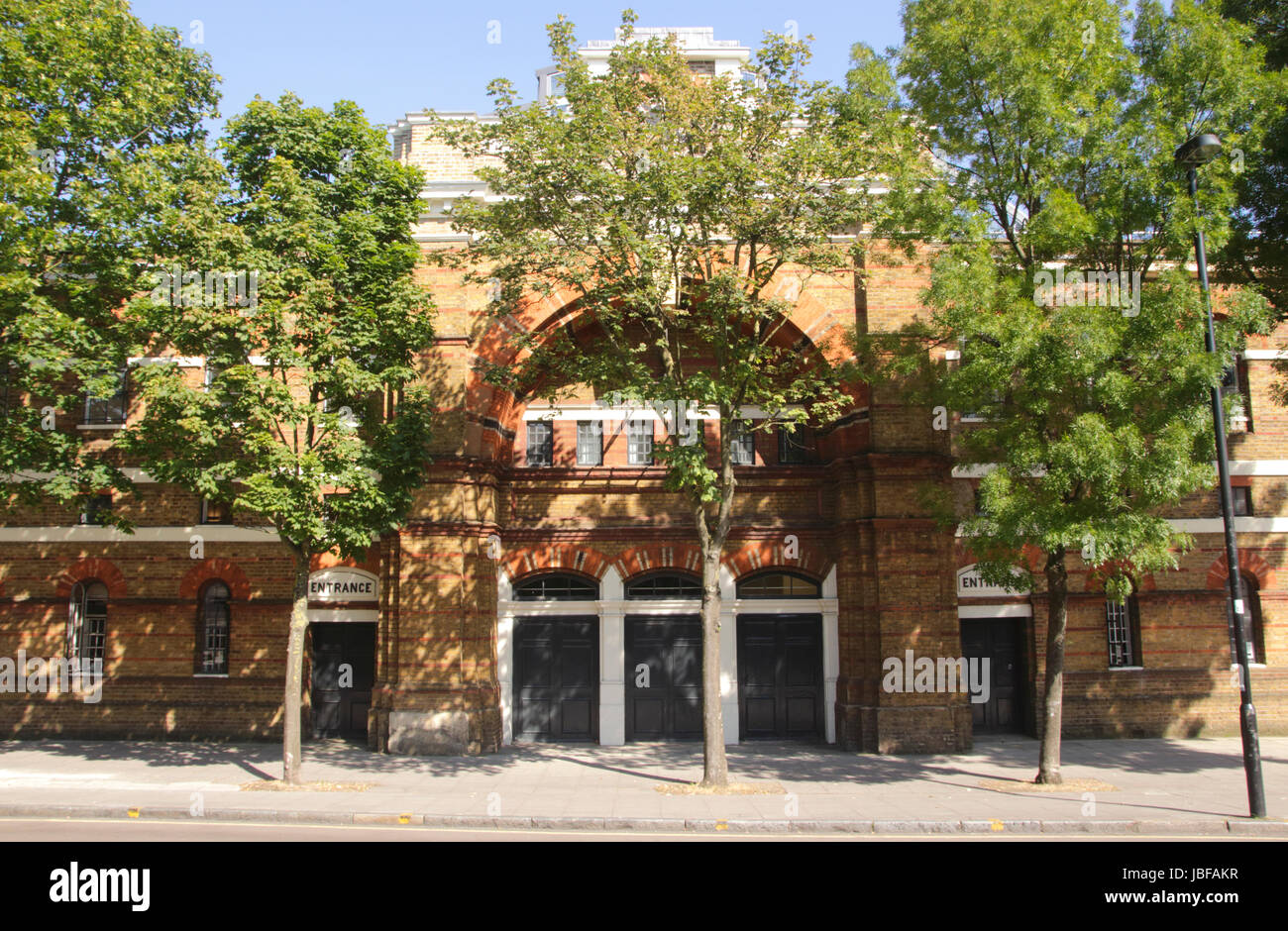 Rear of Business Design Centre Liverpool Road Islington London Stock