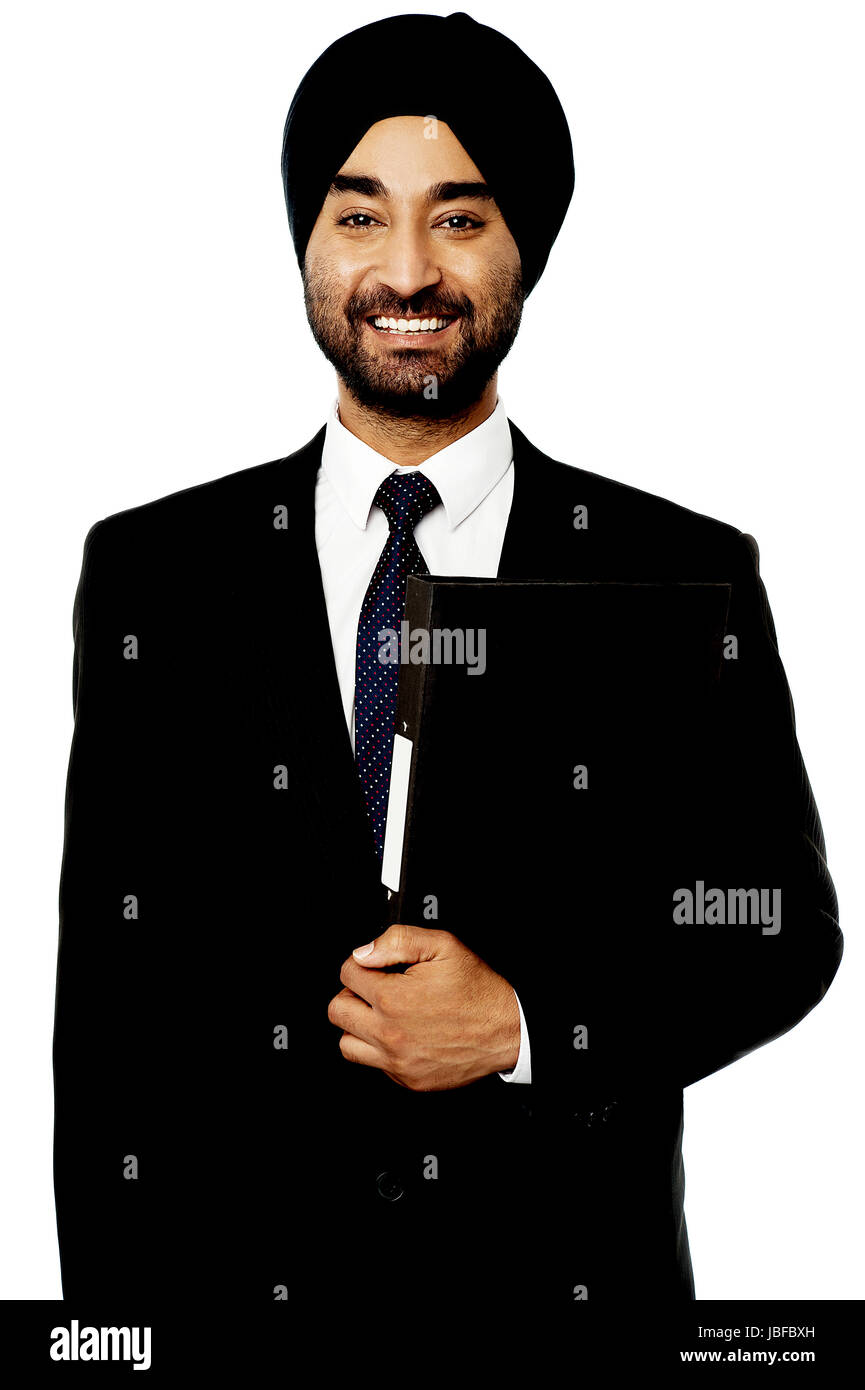Indian man standing confidently hi-res stock photography and images - Alamy